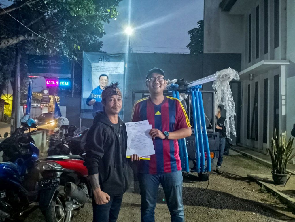 Serahkan Bantuan Lampu Penerangan Jalan Desa Cikole & Cibogo Lembang Bandung&nbsp;Barat